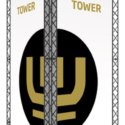CROWN Tower 1,5 x 1,5 x 5 m