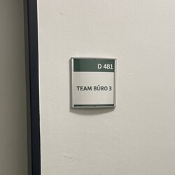 Raum- & Türschild
